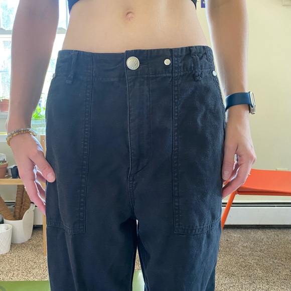 rag & bone black cargo pant - Picture 4 of 7